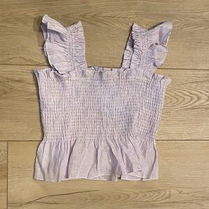 Hill House Lilac Stripe Nap Blouse
